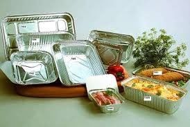 Нетоксические алюминиевые пищевые контейнеры с коробкой для завтрака гостиницы крышек устранимой