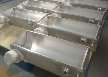 Серебряный алюминиевый коллектор воздушного охладителя маслянного охладителя теплоотвода запасных частей для автомобиля корабля