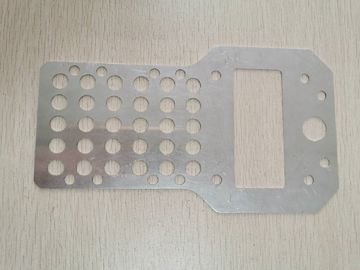 CNC штемпелюя лист с подвергать механической обработке прототипа анодизации алюминиевый