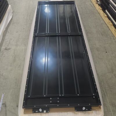 Качественный High Leakproof Stamping Continuous Brazing Aluminum Water Cooled Plate Liquid Cold Plate For Energy Storage Power Devices Фабрика